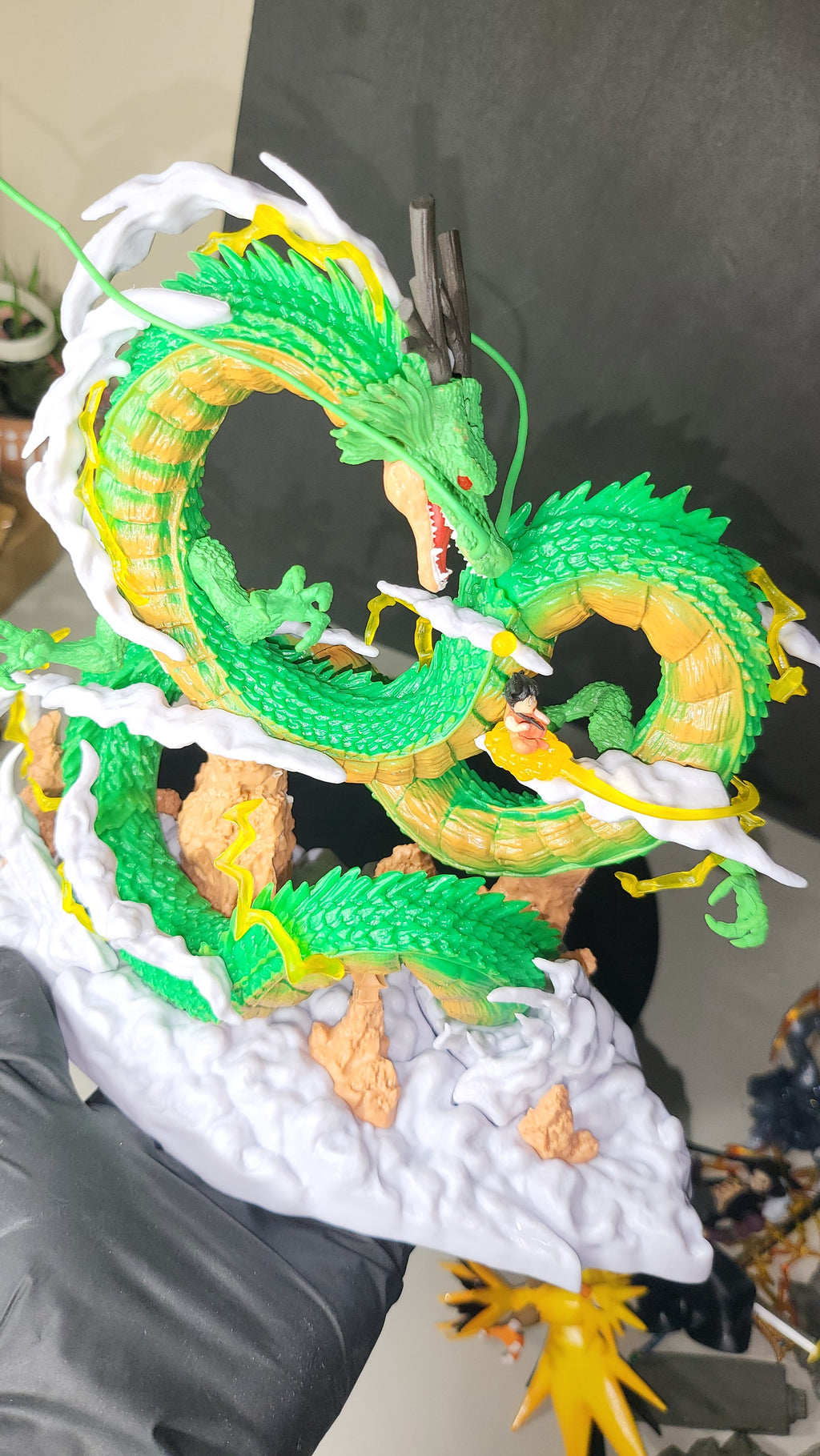 Green Eternal Dragon Statue - Epic Modern Anime Figure