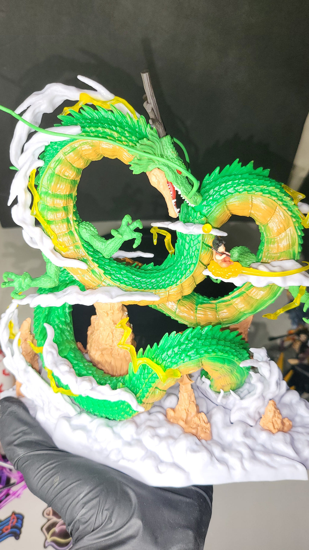 Green Eternal Dragon Statue - Epic Modern Anime Figure