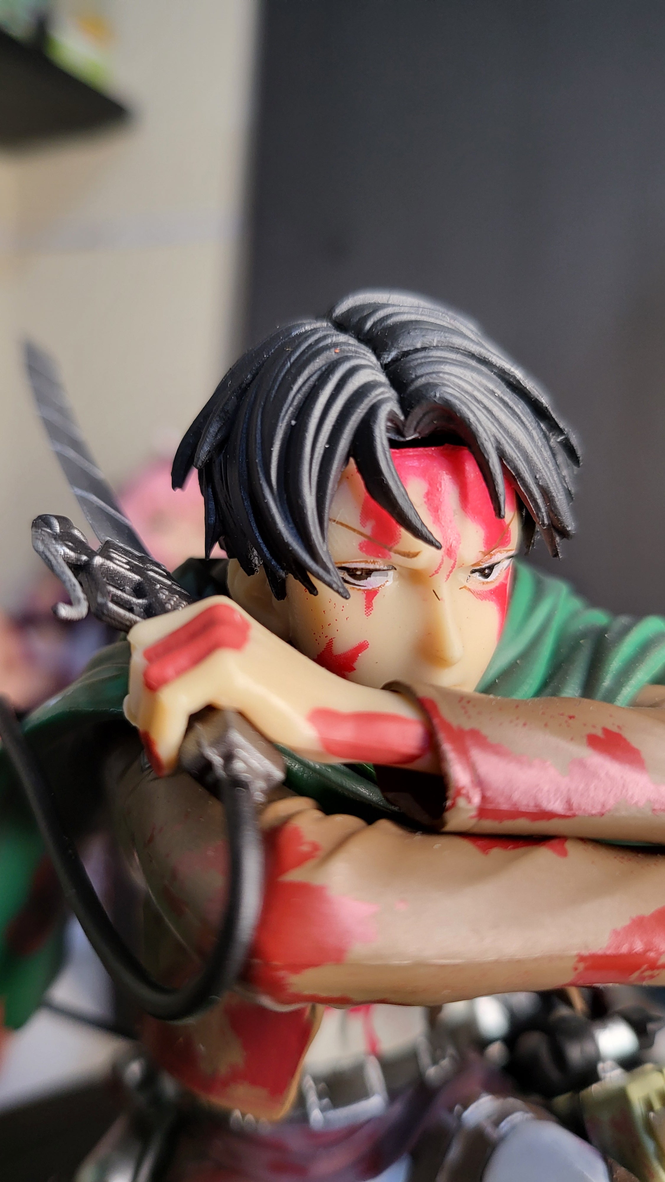 Titan Slayer Anime Figure - Levi