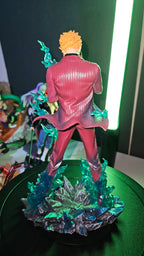 Blue Flaming Custom Sanji