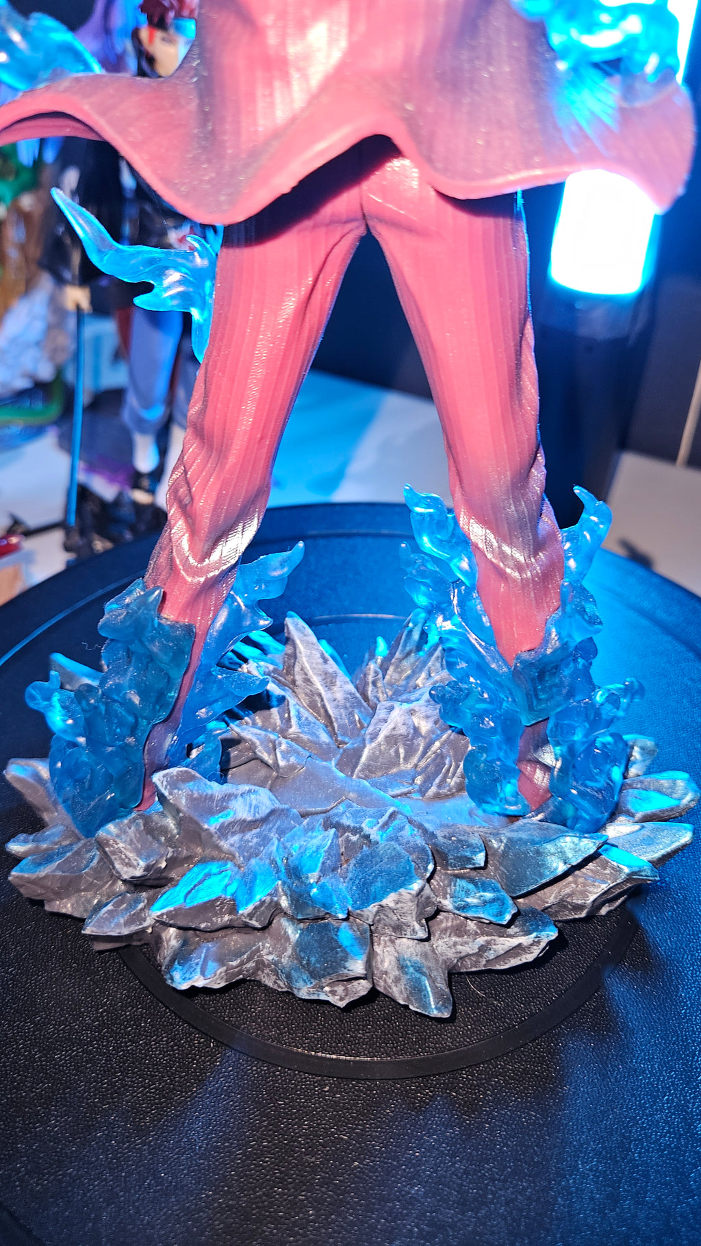 Blue Flaming Custom Sanji