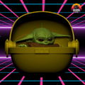 LifeSize Baby Alien Decor
