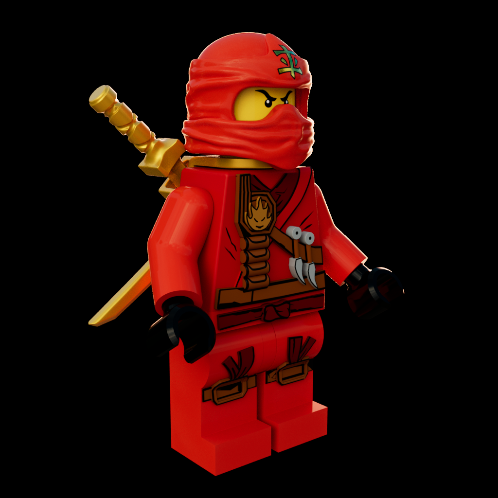 Lego Red Ninja Commission