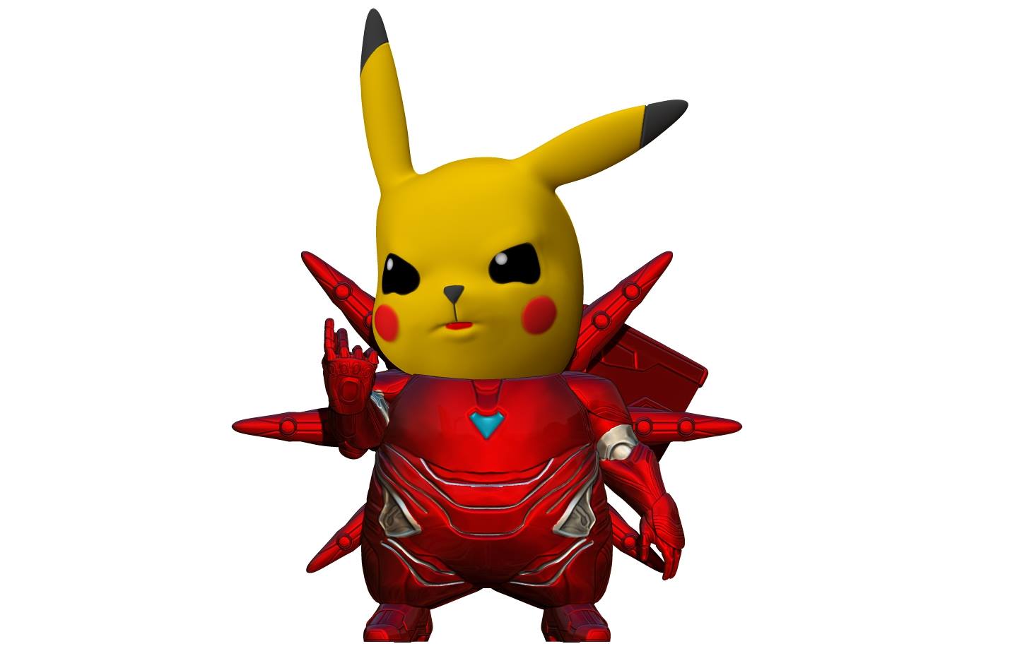 Iron Pika Custom Figure
