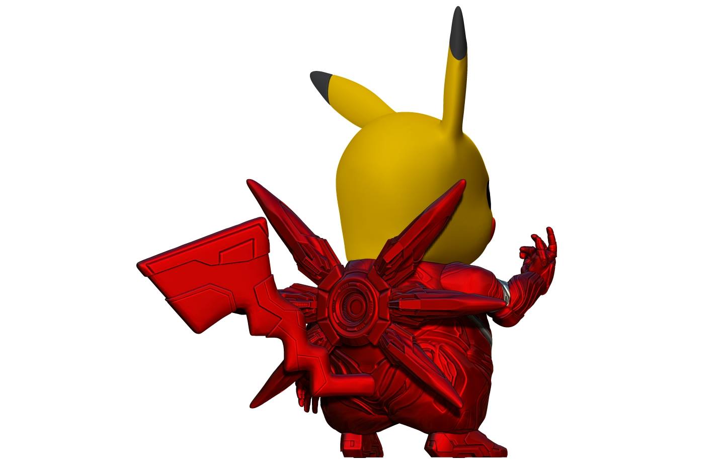 Iron Pika Custom Figure