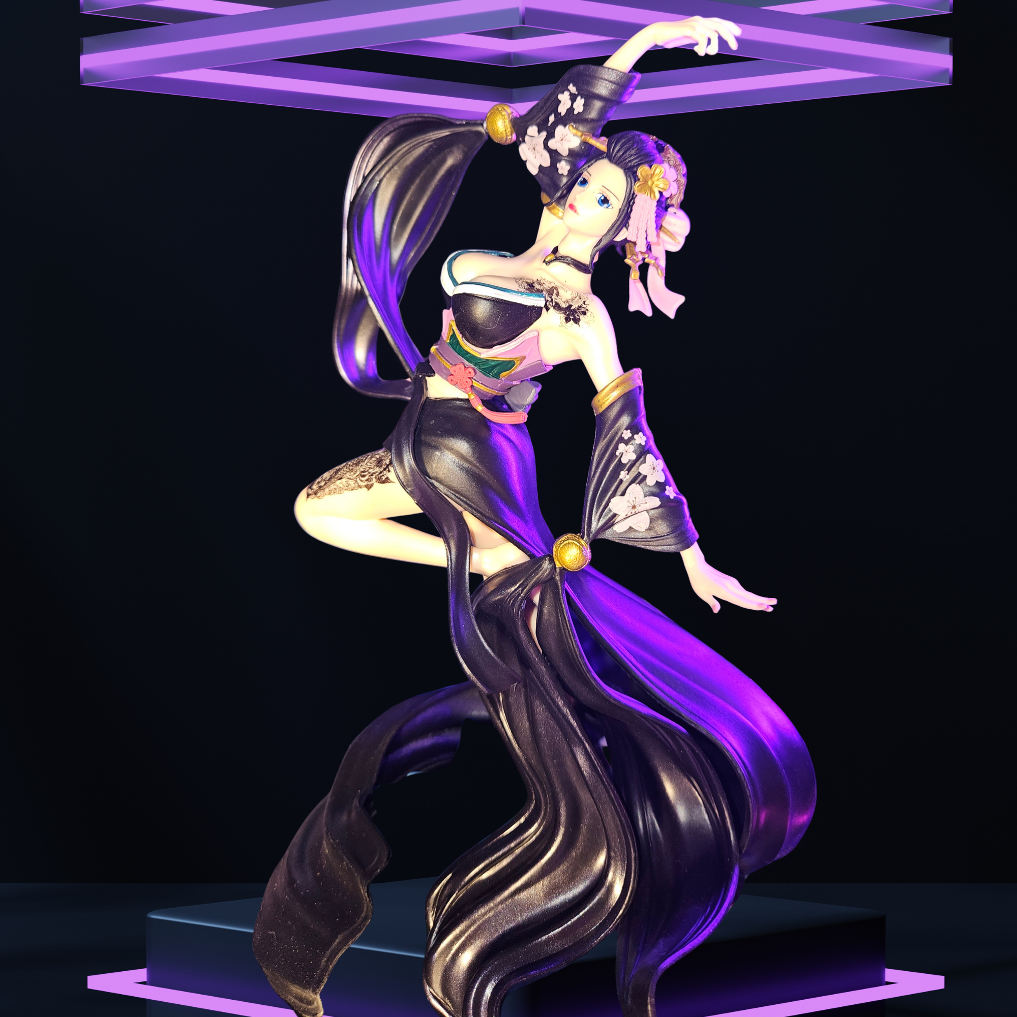 Moon Dress Dancer Boa Hancock Anime Figure