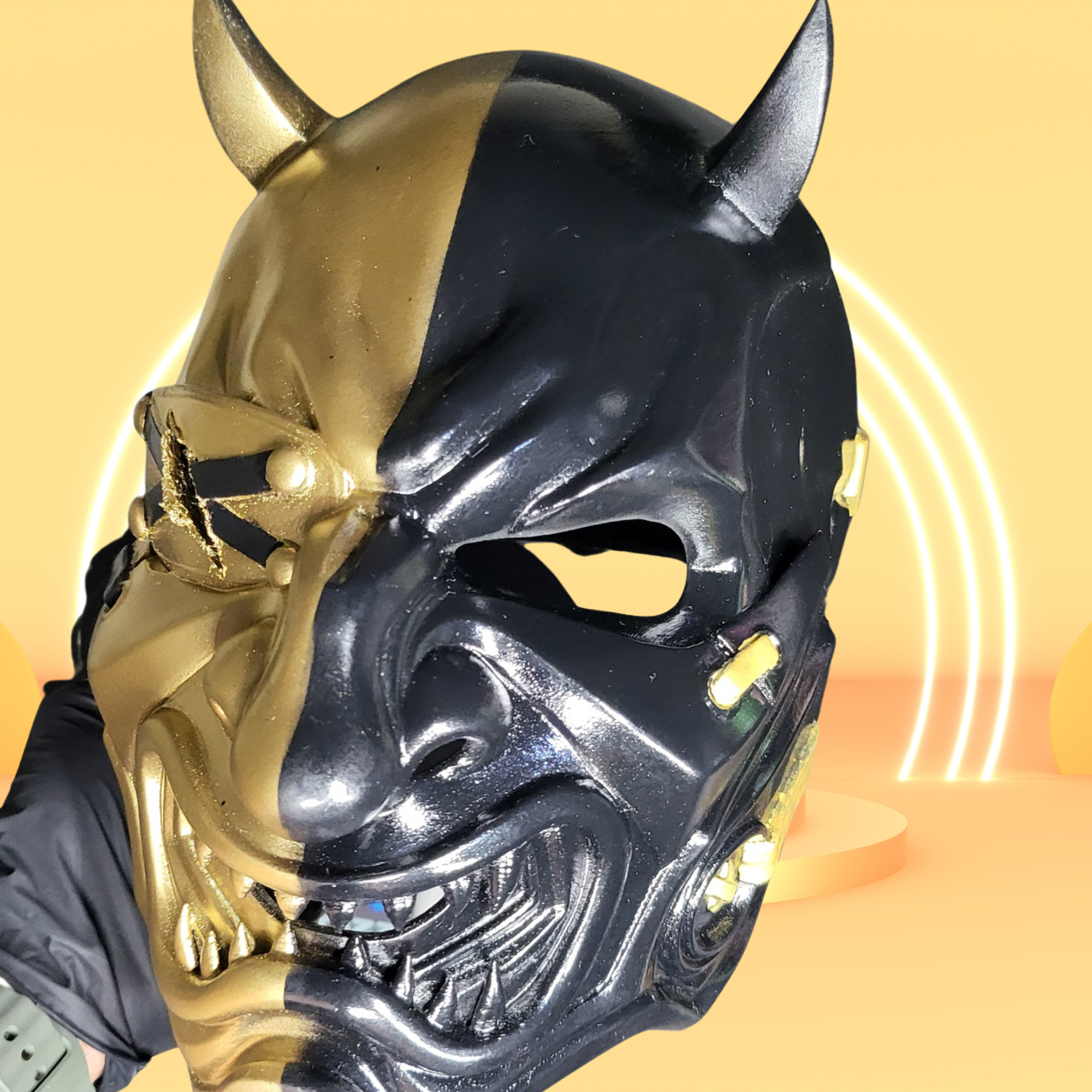Gold | Black | Custom Deathstroke 3D Replica