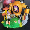 Funny Miniature Dragon Warrior Gang  - Epic Modern Anime Figures