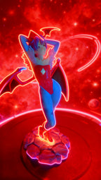 Vampire Bat Custom Anime Girl Figure