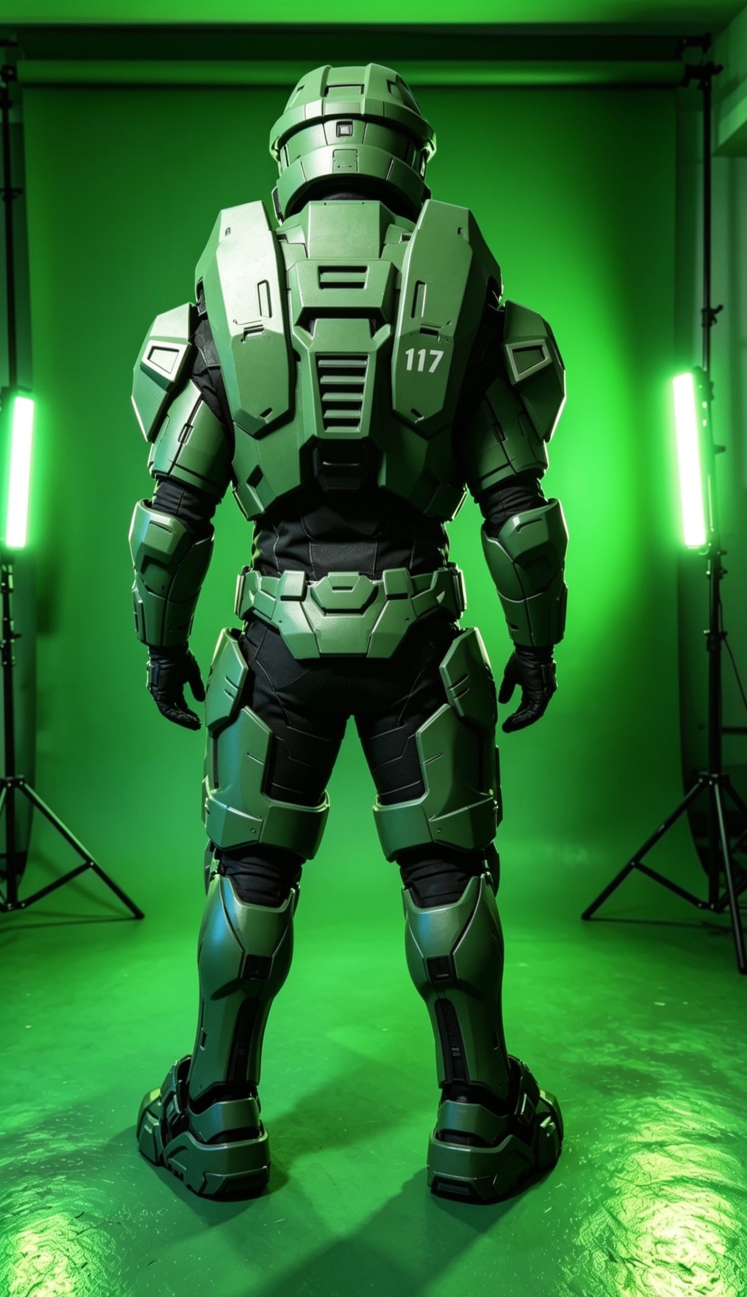 Custom M3D Master Infinite Chief Cosplay