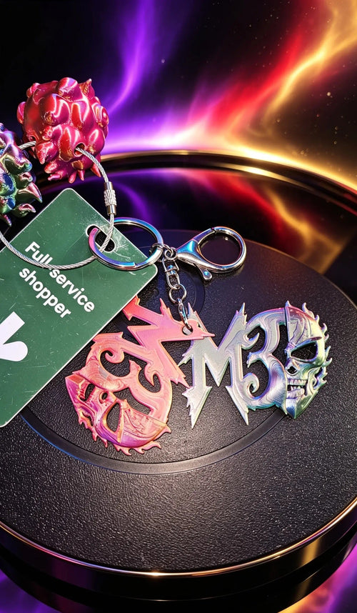 M3D Trippy Keychain