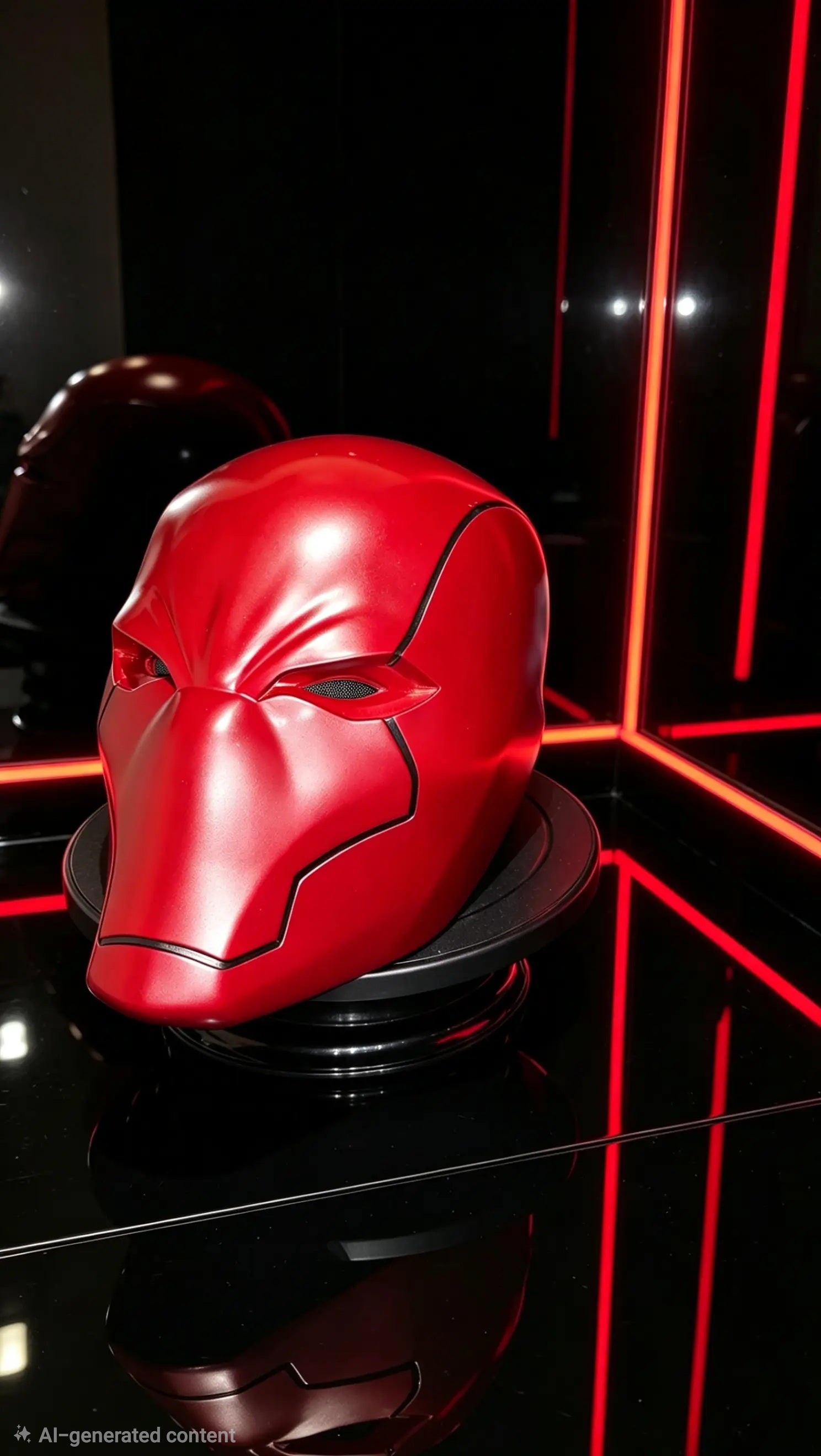 Custom M3D Redhood Glowing Eyes Replica