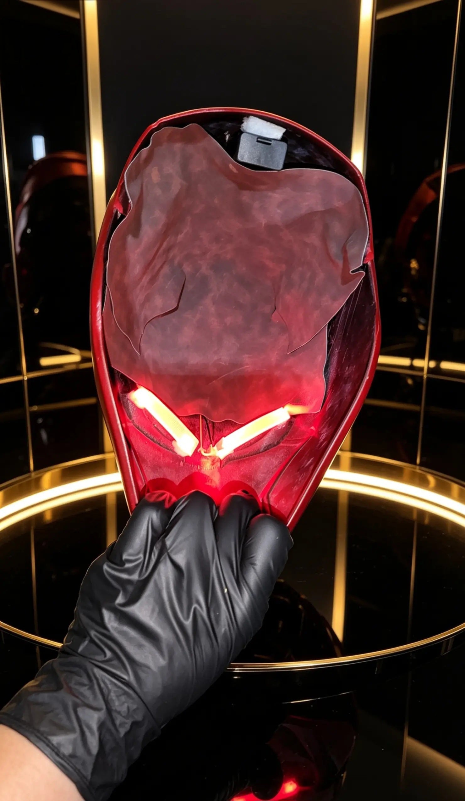 Custom M3D Redhood Glowing Eyes Replica