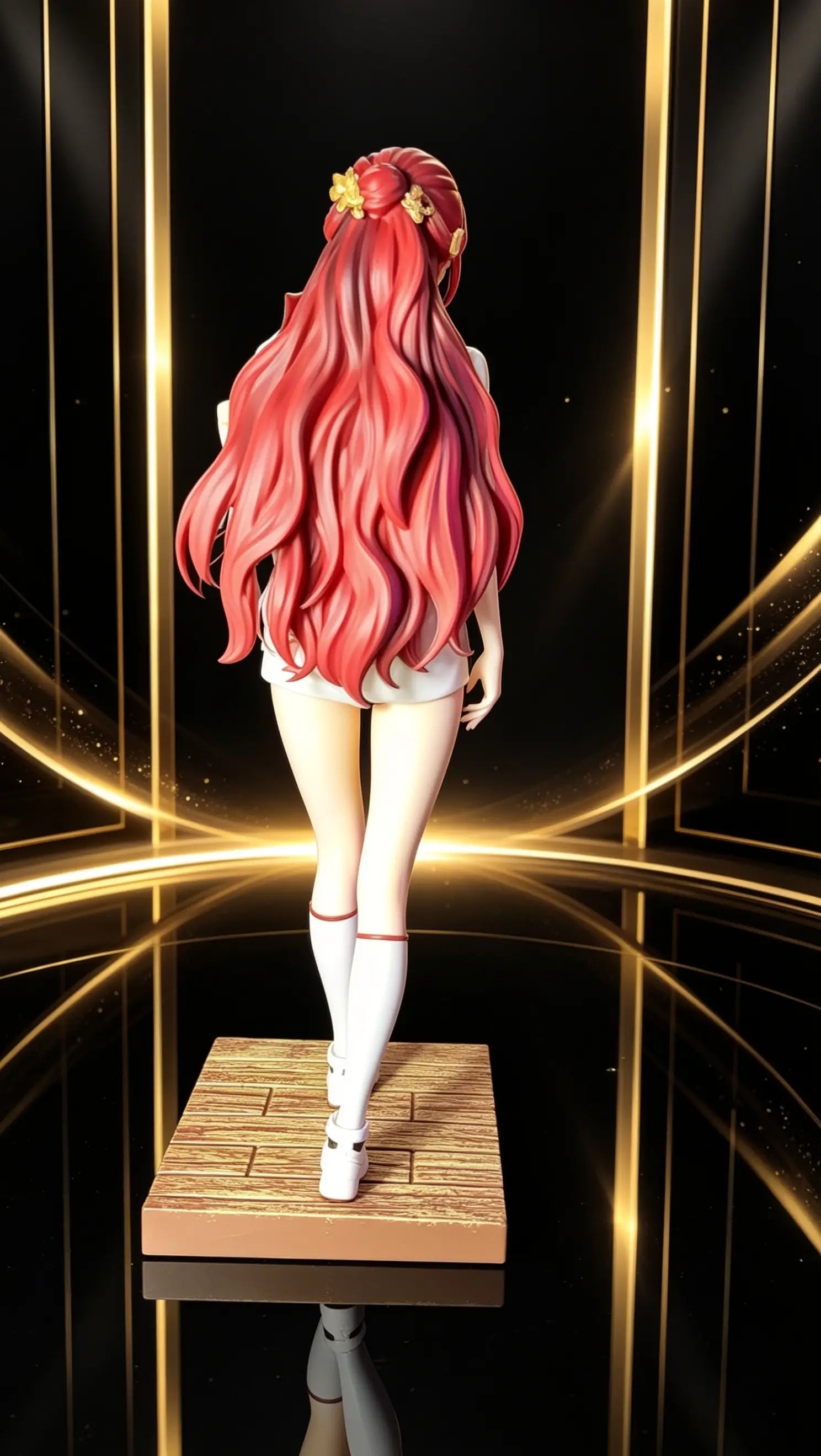 Summertime babe Girl Figure