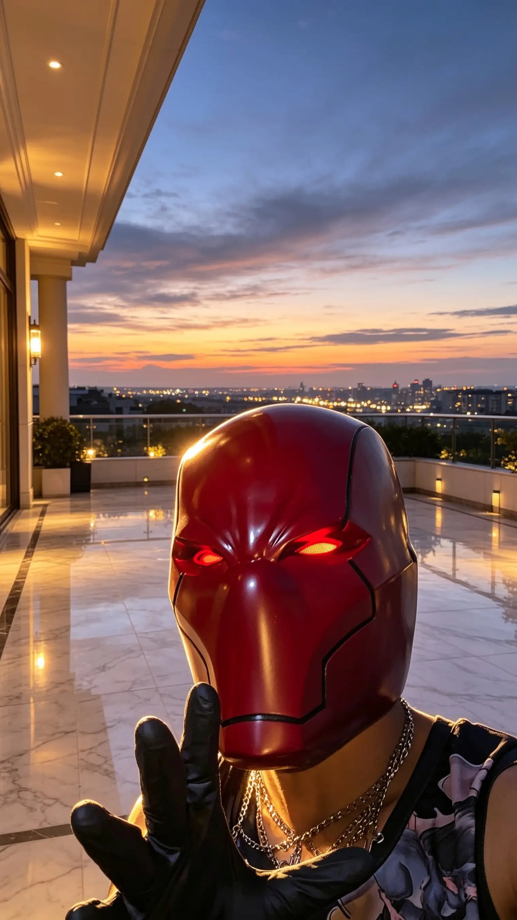 Custom Classic Redhood Helmet