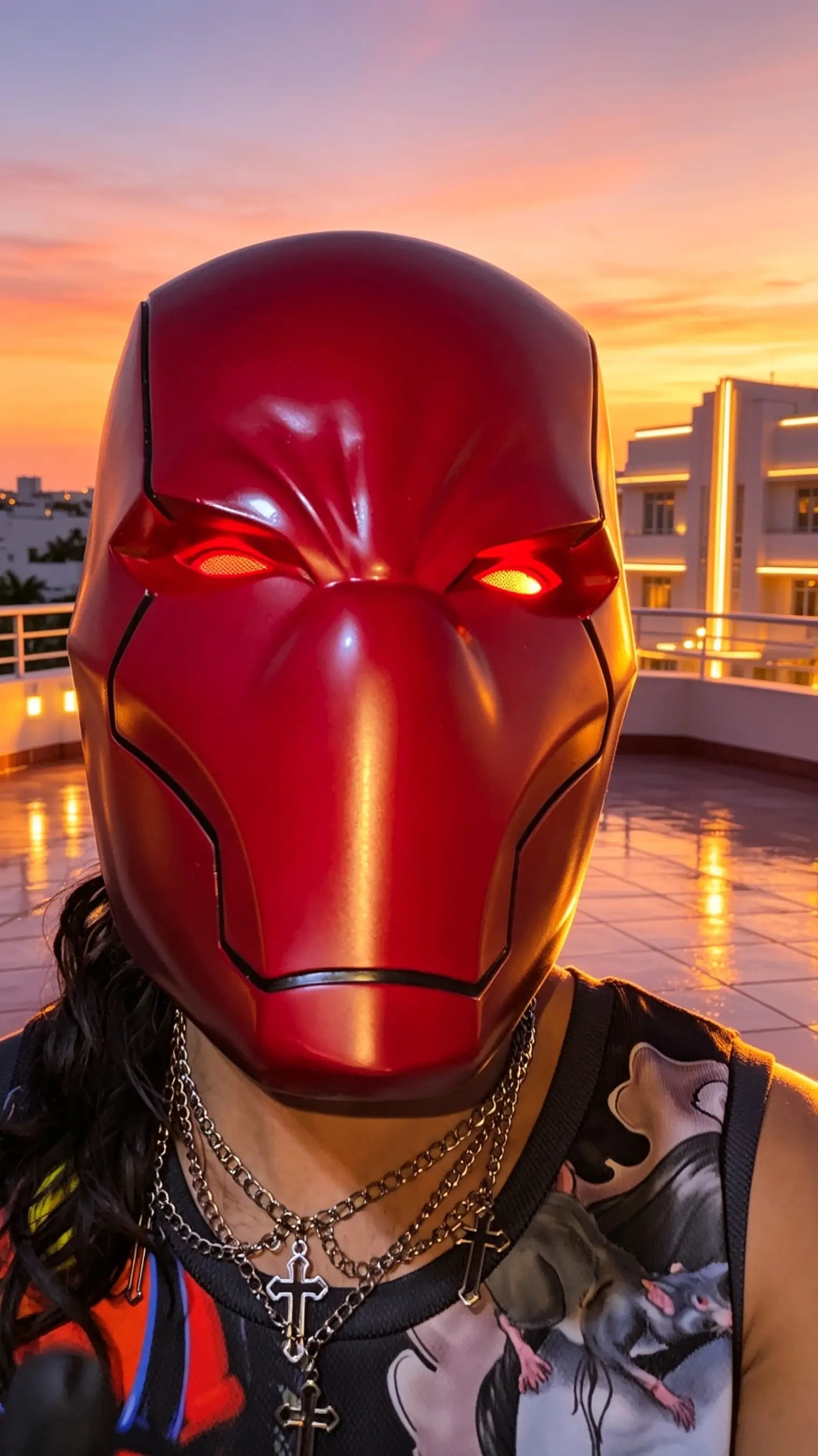 Custom Classic Redhood Helmet
