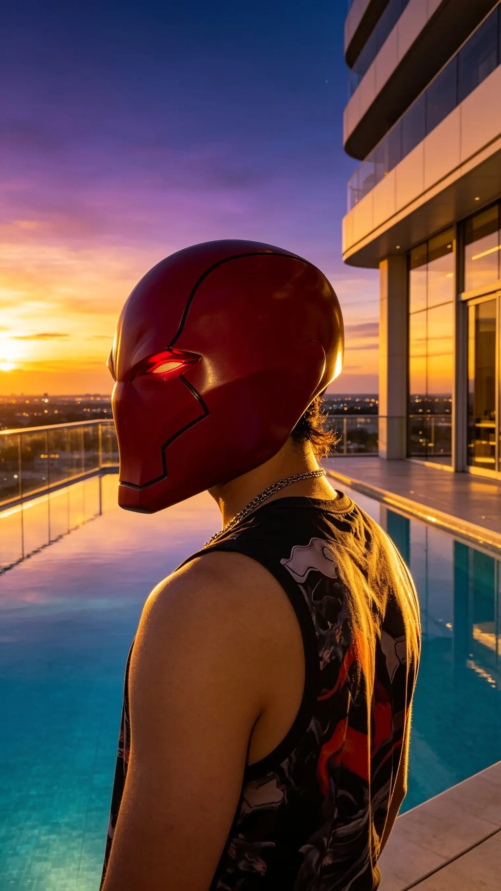 Custom Classic Redhood Helmet