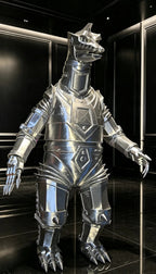 Silver Glossy Mecha Godzilla