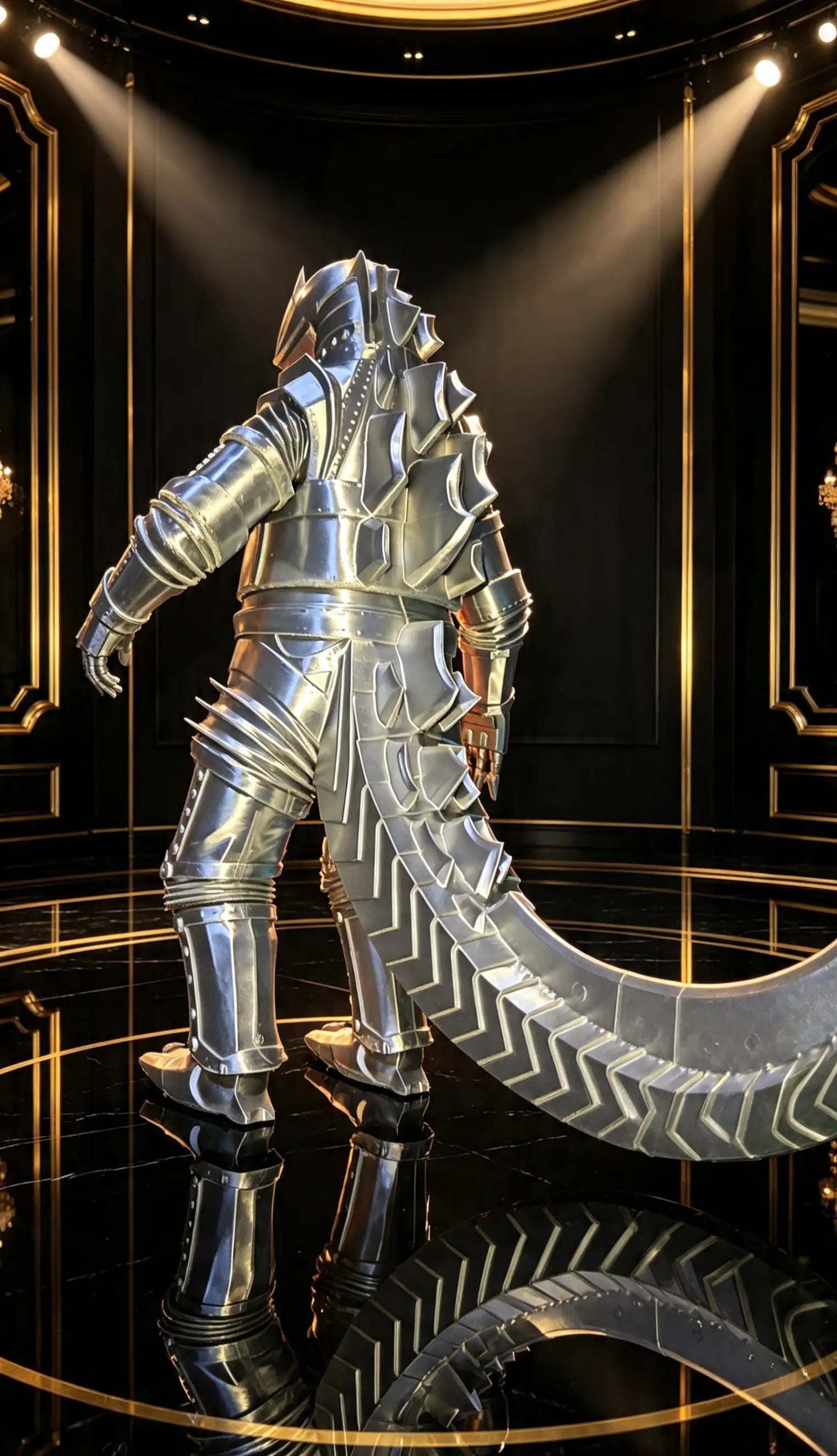 Silver Glossy Mecha Godzilla
