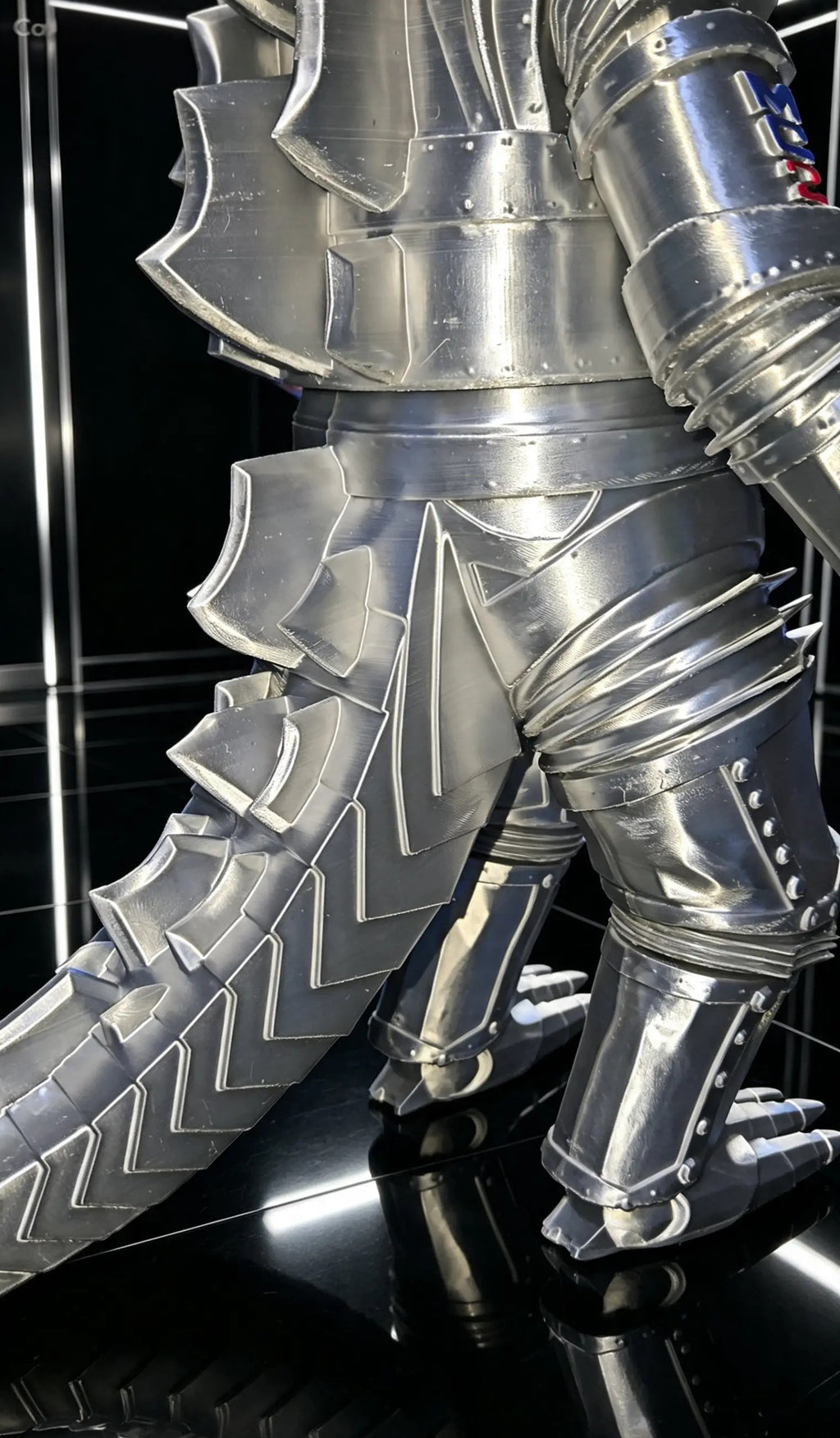 Silver Glossy Mecha Godzilla