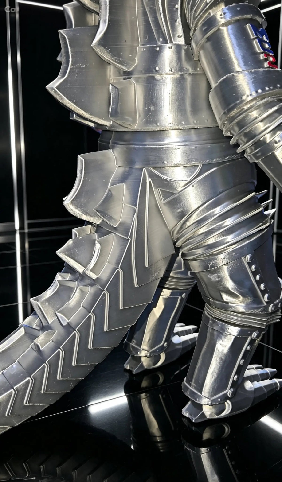 Silver Glossy Mecha Godzilla