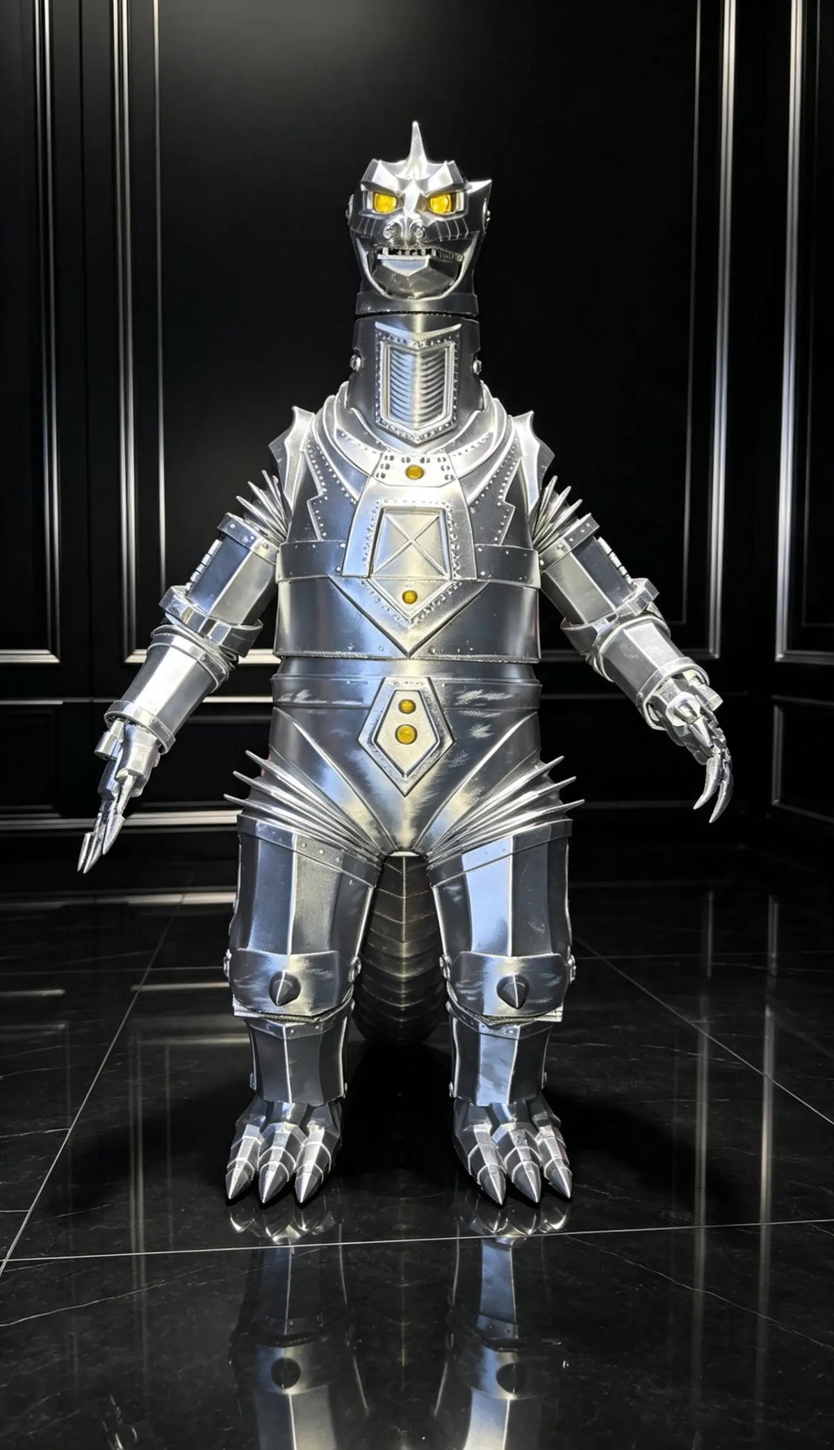 Silver Glossy Mecha Godzilla